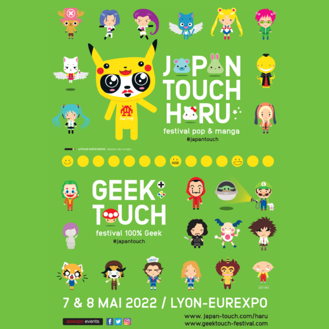 Le grand retour de Japan Touch Haru & Geek Touch à Lyon Abrasive